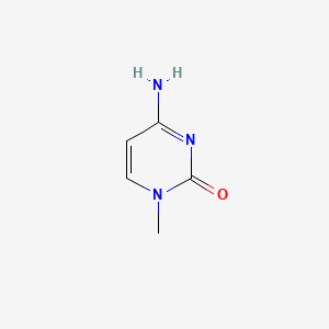 Chemical structure of 1-Methylcytosine