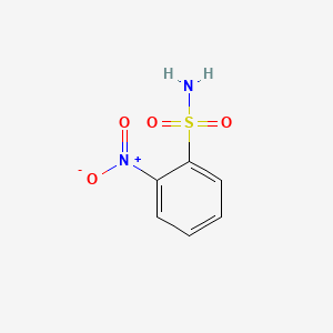Chemical structure of 2-Nitrobenzenesulfonamide