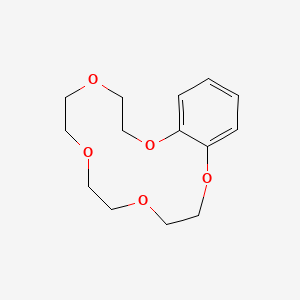 Chemical structure of Benzo-15-crown-5-ether
