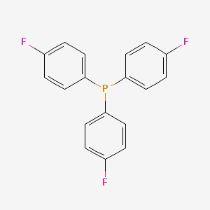 Chemical structure of Tris(4-fluorophenyl)phosphine