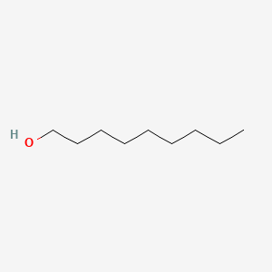 Chemical structure of Nonanol