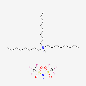 Chemical structure of MTOA-TFSI