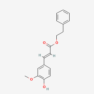 Chemical structure of Phenethyl ferulate