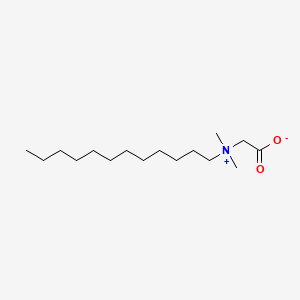 Chemical structure of Lauryldimethylbetaine