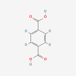 Chemical structure of Terephthalic acid-d4