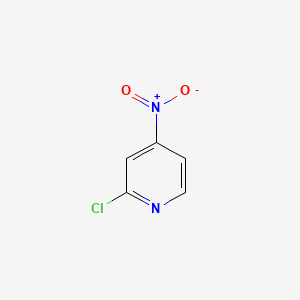 Chemical structure of 2-Chloro-4-nitropyridine