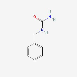 Chemical structure of Benzylurea