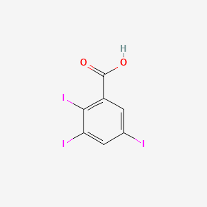 Chemical structure of 2,3,5-Triiodobenzoic acid
