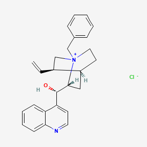 Chemical structure of N-Benzylcinchonium chloride