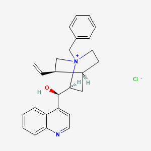 Chemical structure of N-Benzylcinchonidinium chloride