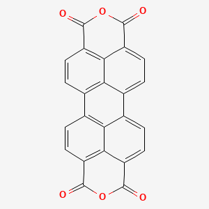 Chemical structure of PTCDA