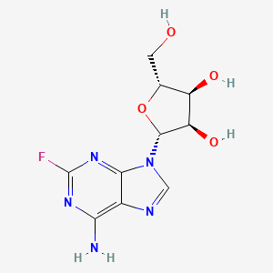 Chemical structure of Fludarabine Base