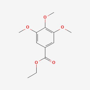 Chemical structure of Ethyl 3,4,5-trimethoxybenzoate