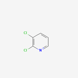 Chemical structure of 2,3-Dichloropyridine