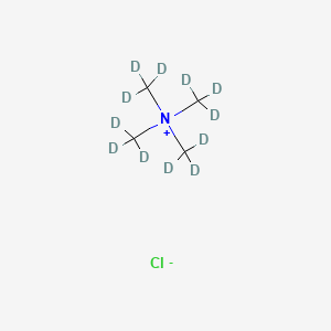 Chemical structure of Tetramethylammonium-d12 chloride