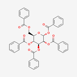 Chemical structure of α-D-Glucopyranose, 98%