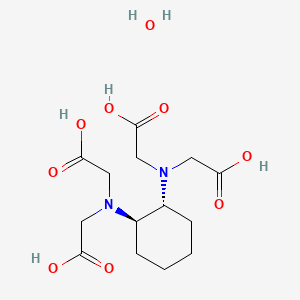 Chemical structure of DCTA monohydrate