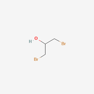 Chemical structure of 1,3-Dibromo-2-propanol