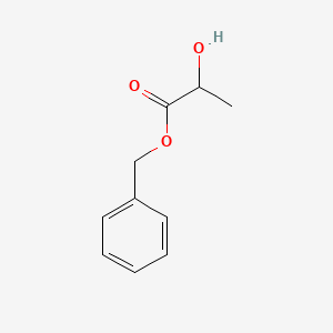 Chemical structure of Benzyl lactate