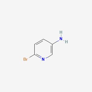 Chemical structure of 6-Bromopyridin-3-amine