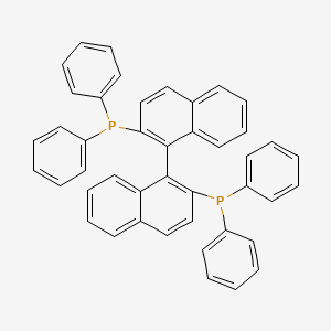 Chemical structure of (R)-BINAP
