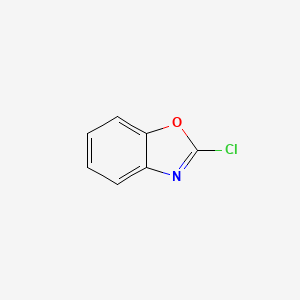 Chemical structure of 2-Chlorobenzoxazole