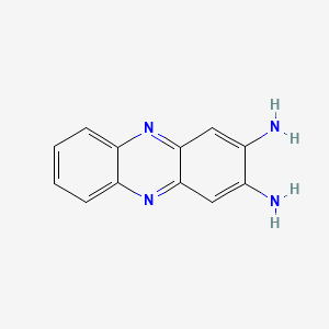 Chemical structure of 2,3-Diaminophenazine