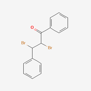 Chemical structure of Chalcone dibromide