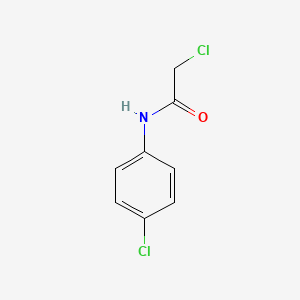 Chemical structure of 2,4′-Dichloroacetanilide