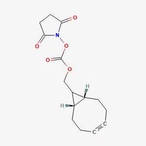 Chemical structure of endo-BCN-NHS carbonate