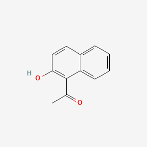 Chemical structure of 2'-Hydroxy-1'-acetonaphthone