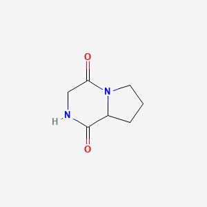 Chemical structure of Cyclo-(Pro-Gly)