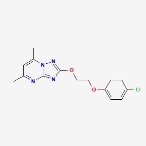 Chemical structure of STS-E412