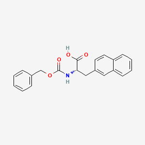 Chemical structure of Z-L-2-Nal-OH