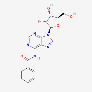 Chemical structure of 2'-F-Bz-A