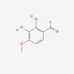Chemical structure of DHMB