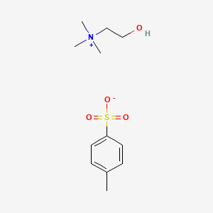 Chemical structure of Choline tosylate