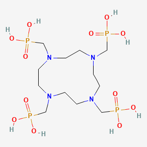 Chemical structure of DOTMP