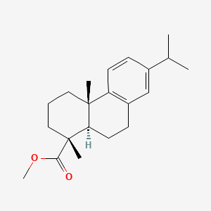 Chemical structure of Methyl dehydroabietate