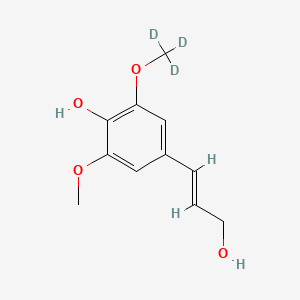 Chemical structure of Sinapyl alcohol-d3