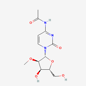 Chemical structure of N4-Acetyl-2'-O-methylcytidine