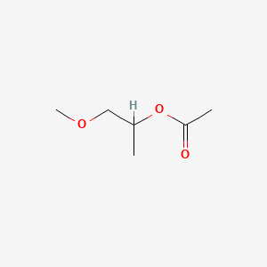 Chemical structure of 1-Methoxy-2-propyl acetate