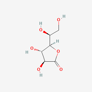 Chemical structure of L-Galactono-1,4-lactone