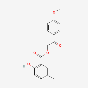 Chemical structure of KLF10-IN-1