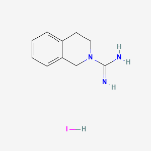 Chemical structure of Debrisoquin hydroiodide