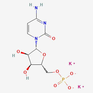 Chemical structure of Polycytidylic acid potassium