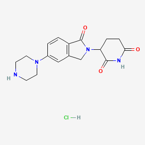 Chemical structure of Lenalidomide 5'-piperazine