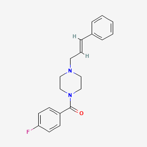 Chemical structure of WAY-324572