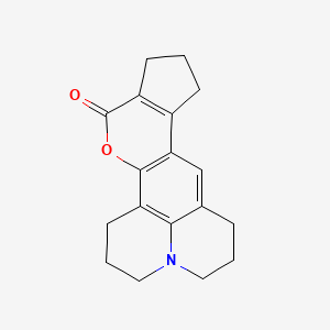 Chemical structure of Coumarin 106