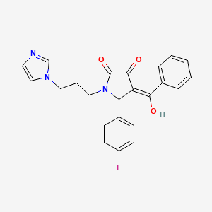 Chemical structure of p53-MDM2-IN-4